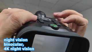 Teropong penglihatan malam Mini 90 4K dengan Kompas
