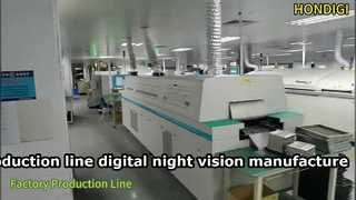 Lini produksi pembuatan night vision digital