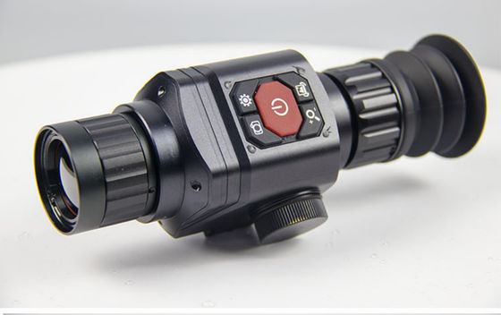 Jangkauan senapan berburu dengan resolusi inframerah 384x288 dan resolusi optik 1024x768 untuk penyesuaian fokus 200 ~ 400 °