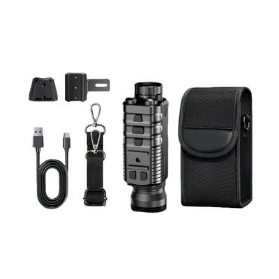 NVG07S Kacamata Infrared Night Vision dengan 5X Optical Magnification 0.005lux Pencahayaan Minimal dan 31mm IR LED